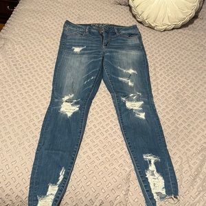 American Eagle outfitters, high-rise jegging